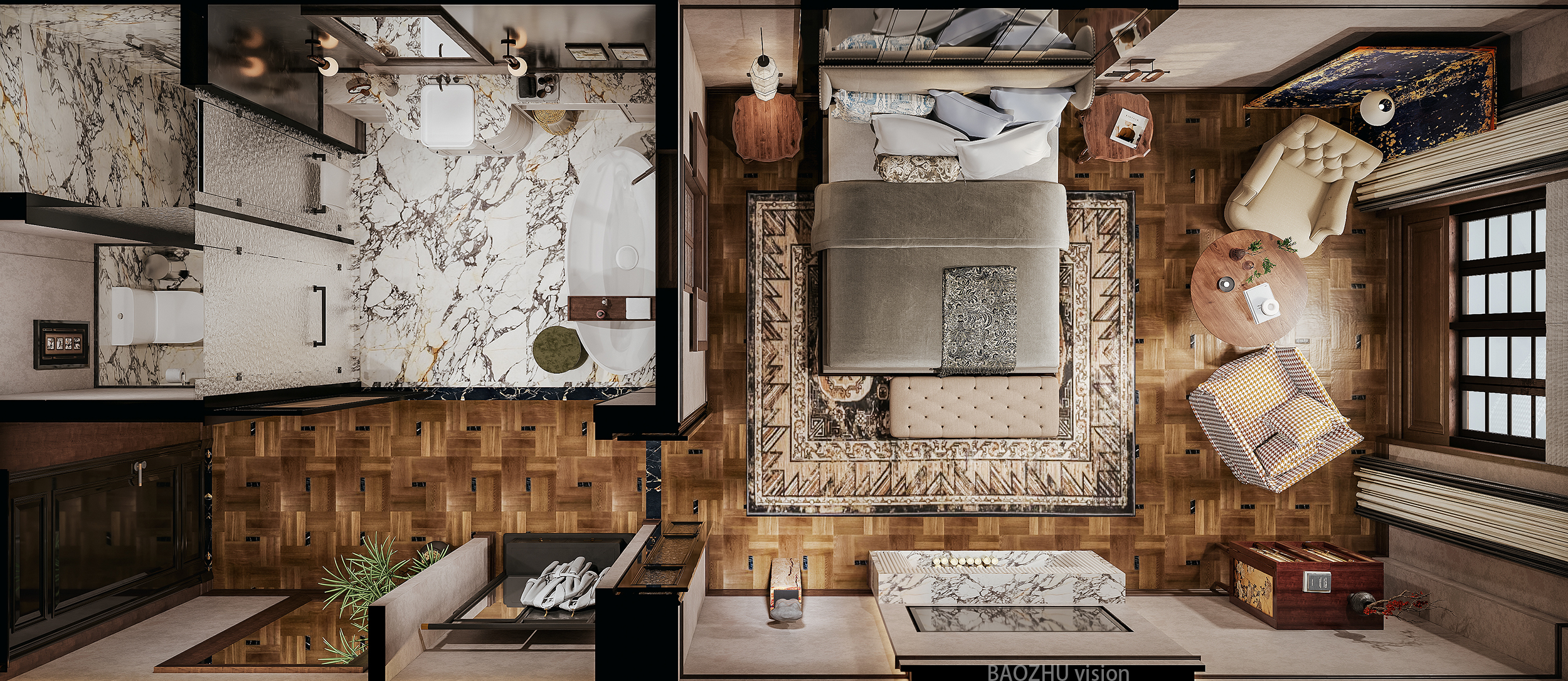 中山府酒店客房效果图方案丨中国中山-8