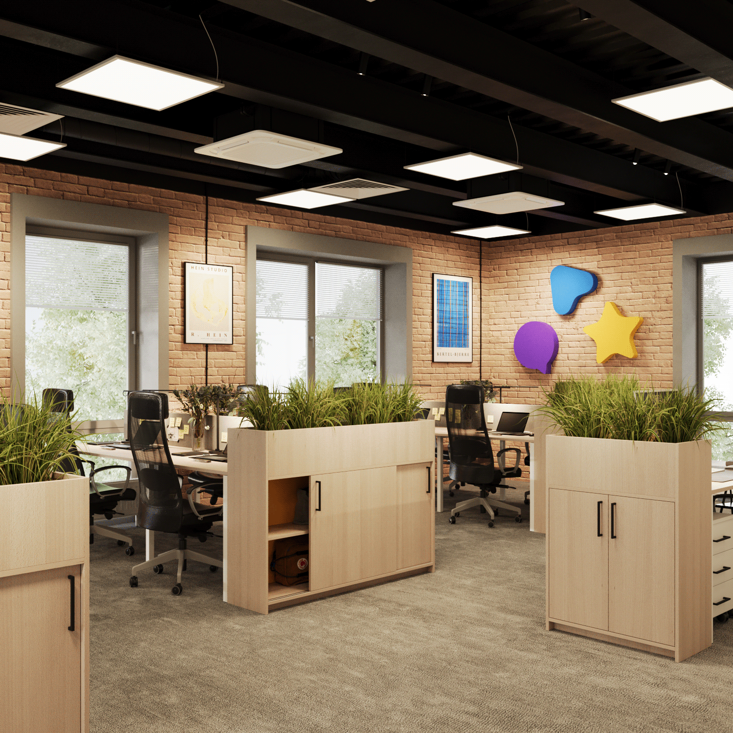 Kommo办公室4层设计丨俄罗斯莫斯科-2