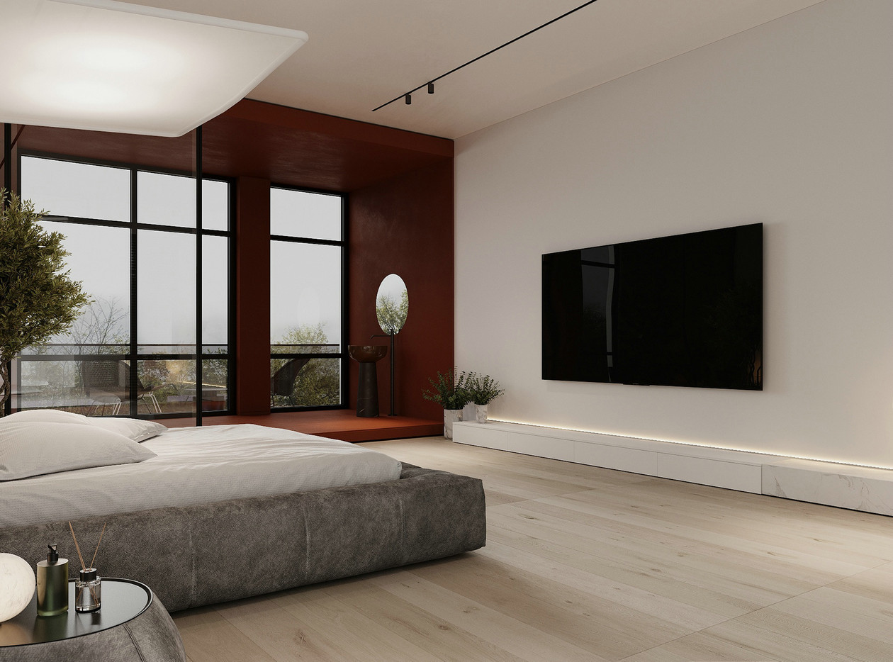 高级色系大平米住宅设计-7