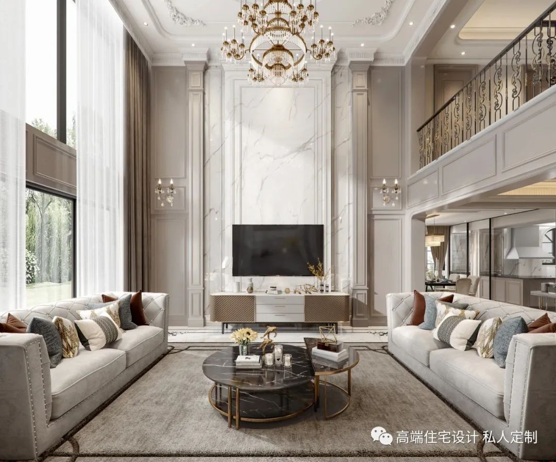 华侨城美式别墅设计丨中国成都丨尤文设计-15