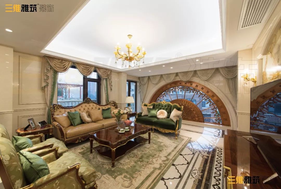 欧式风格典范 | 恢弘尹府室内设计-20