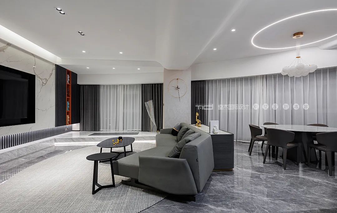 现代简约 CBD 大平层设计丨堂杰国际设计-11
