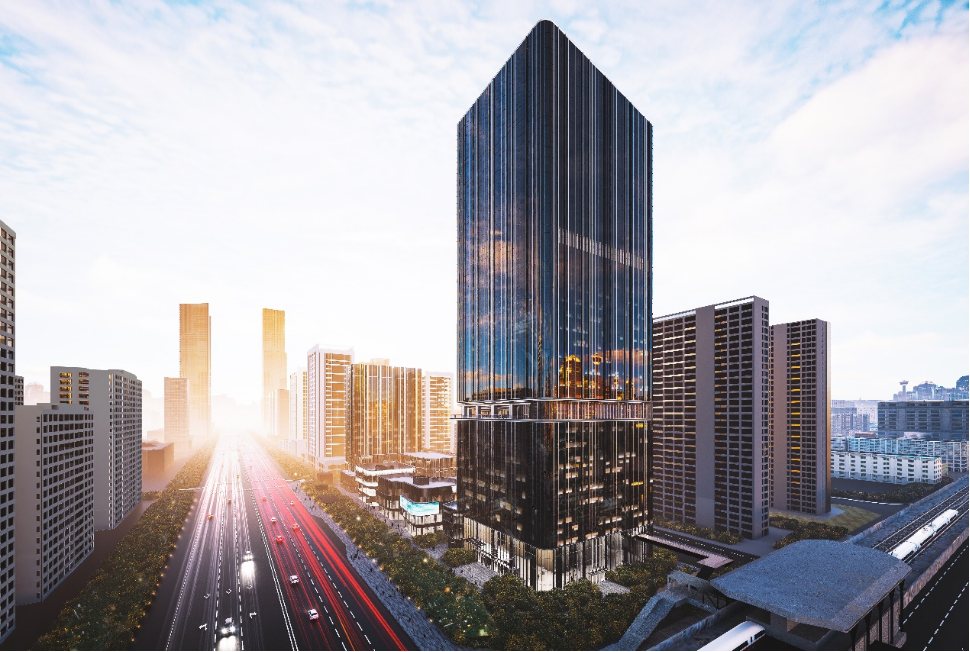 西港城市航空服务园区丨中国西安丨CCDI悉地国际,PTW Architects-0