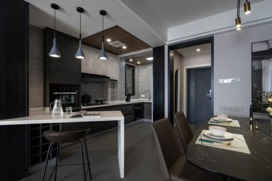 现代长沙住宅,方平米设计诠释舒适生活美学-36