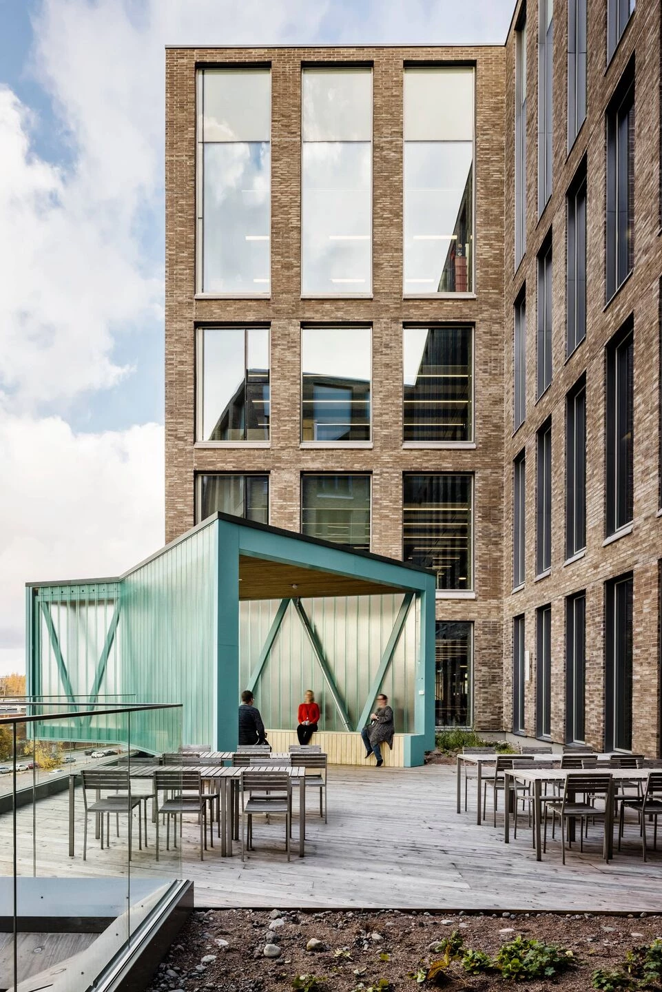 城市环境屋丨芬兰赫尔辛基丨Lahdelma & Mahlamäki Architects-29