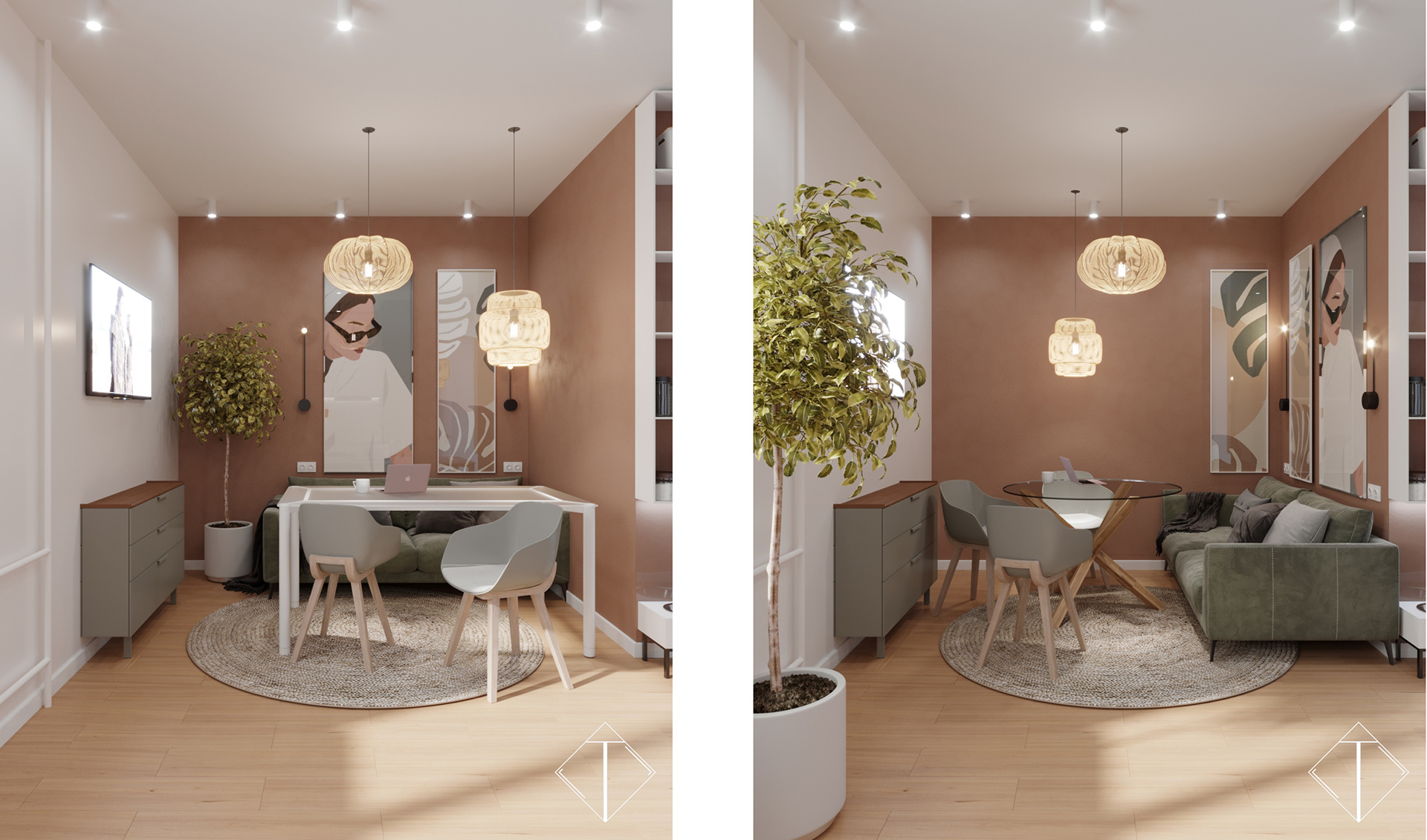 斯堪的纳维亚家庭住宅丨乌克兰基辅丨Ahnesa Snisar,Illia Snisar-25