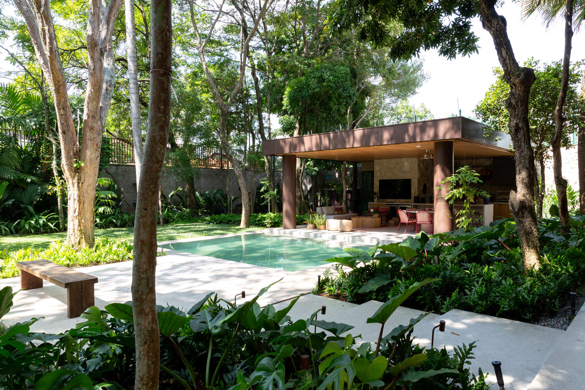 MKN 住宅（注：House常见释义为住宅、房子，MKN若是特定名称保持原样即可） 丨巴西圣保罗丨Triplex Arquitetura-29