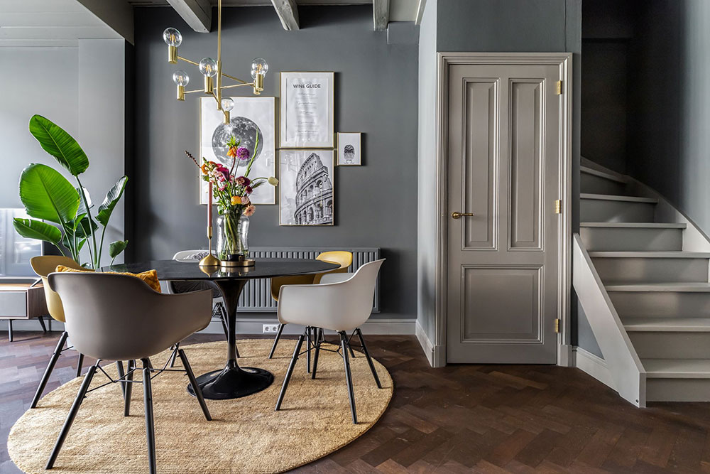 荷兰历史民居的灰阶现代设计-7