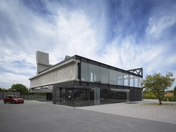 豪华别墅 现代风格马德里的个性住宅-2