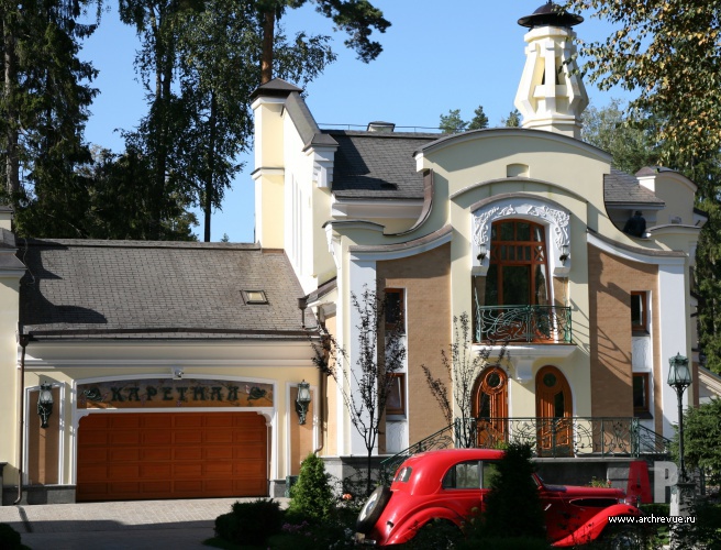 现代风格庄园室内外设计项目丨俄罗斯莫斯科-29