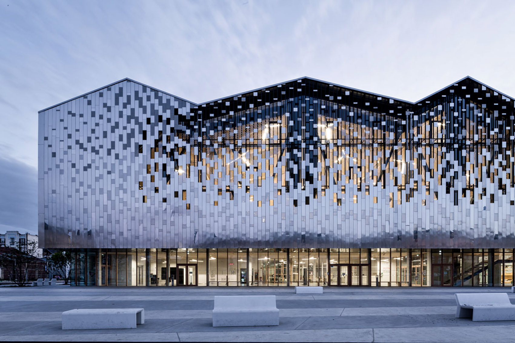 SIMONE VEIL 多功能体育活动中心丨法国丨K Architectures-9