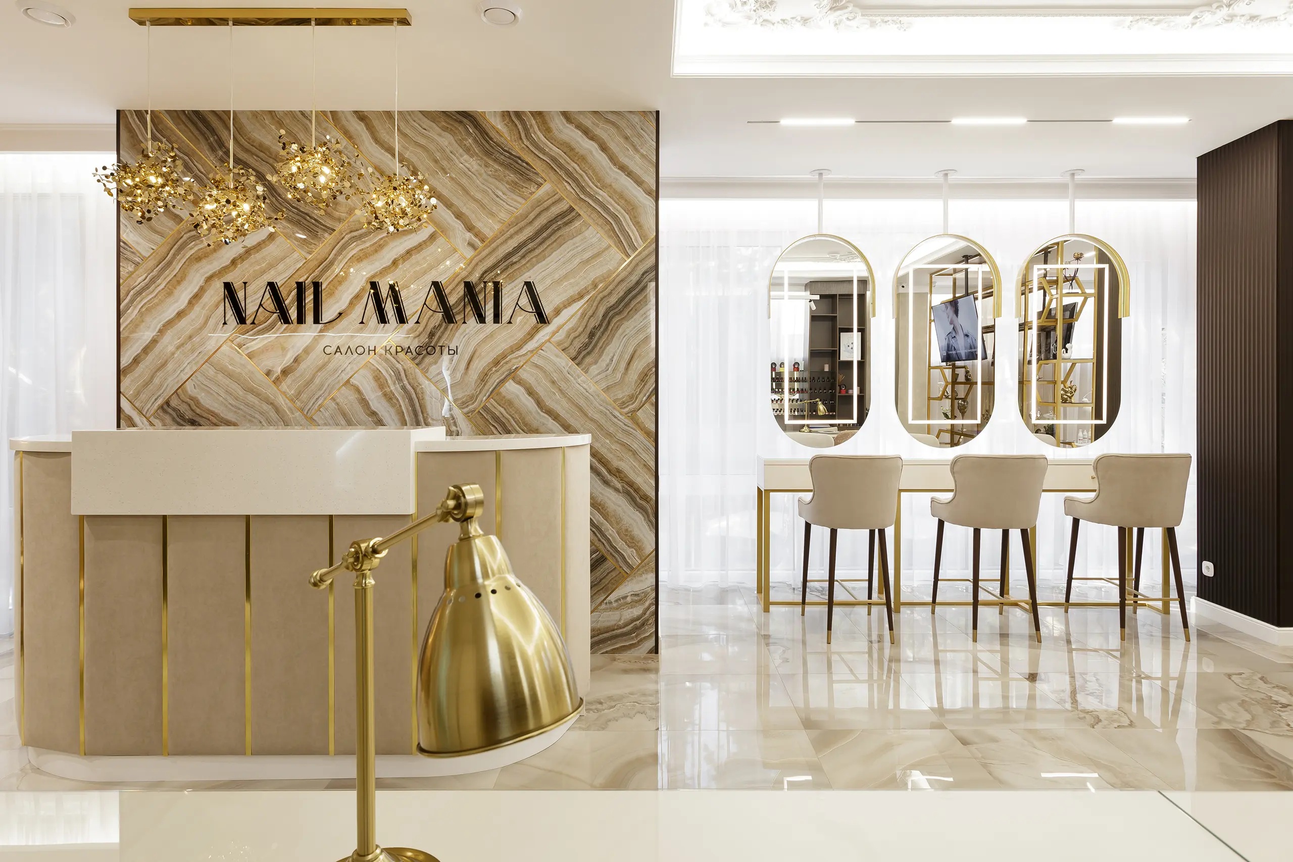 Nail Mania · 奢华美容沙龙设计丨SOIA Design-2