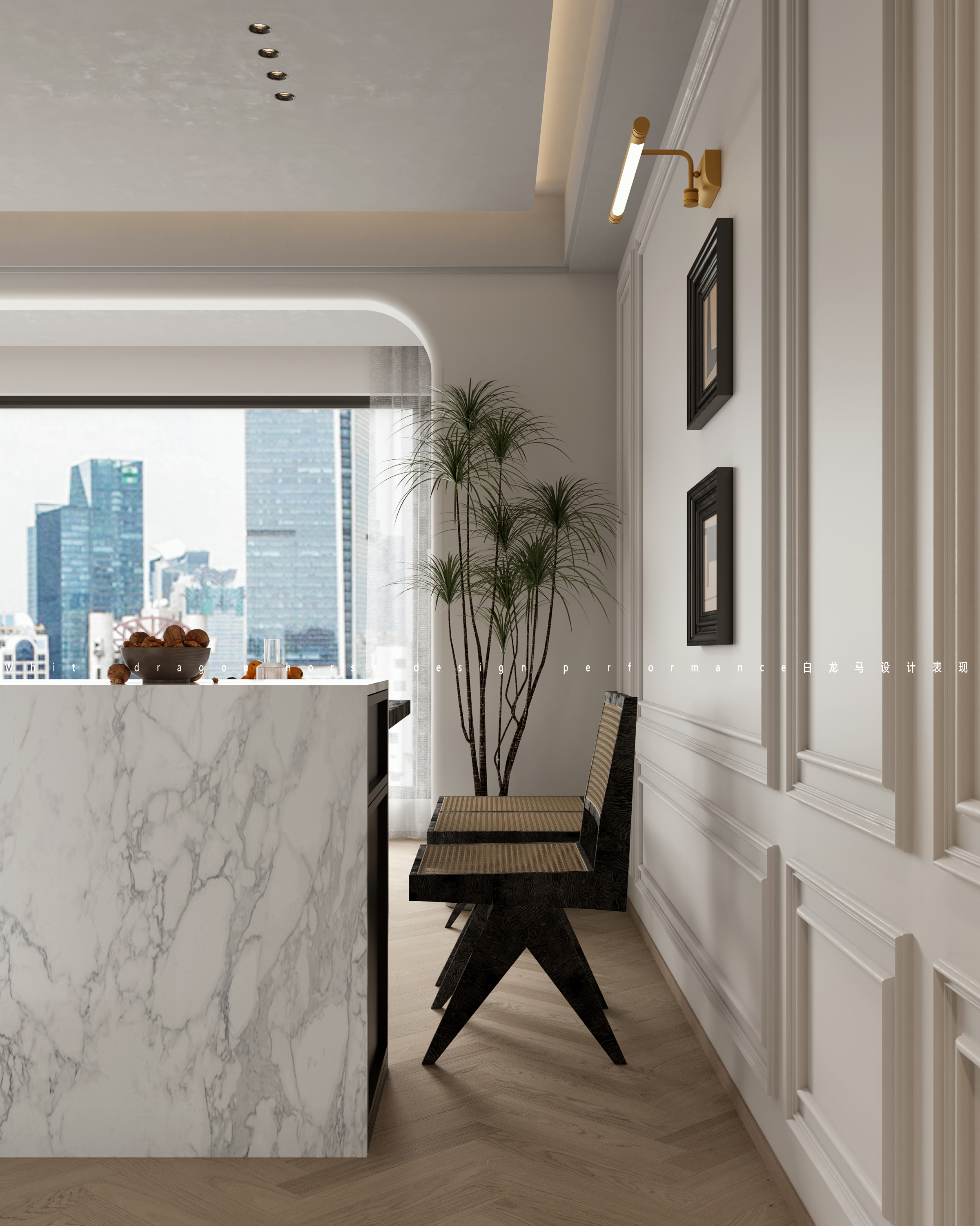 中古风格——白龙马效果图-4