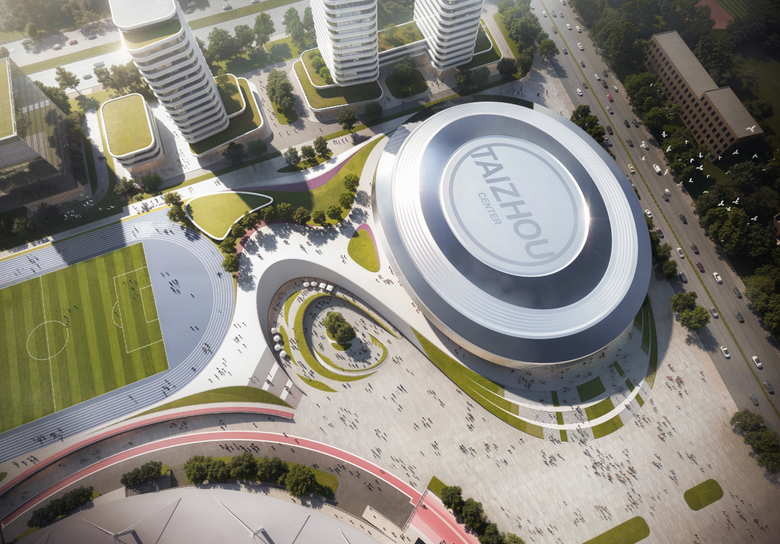 沧海横流，勇立潮头：台州市体育馆设计-34