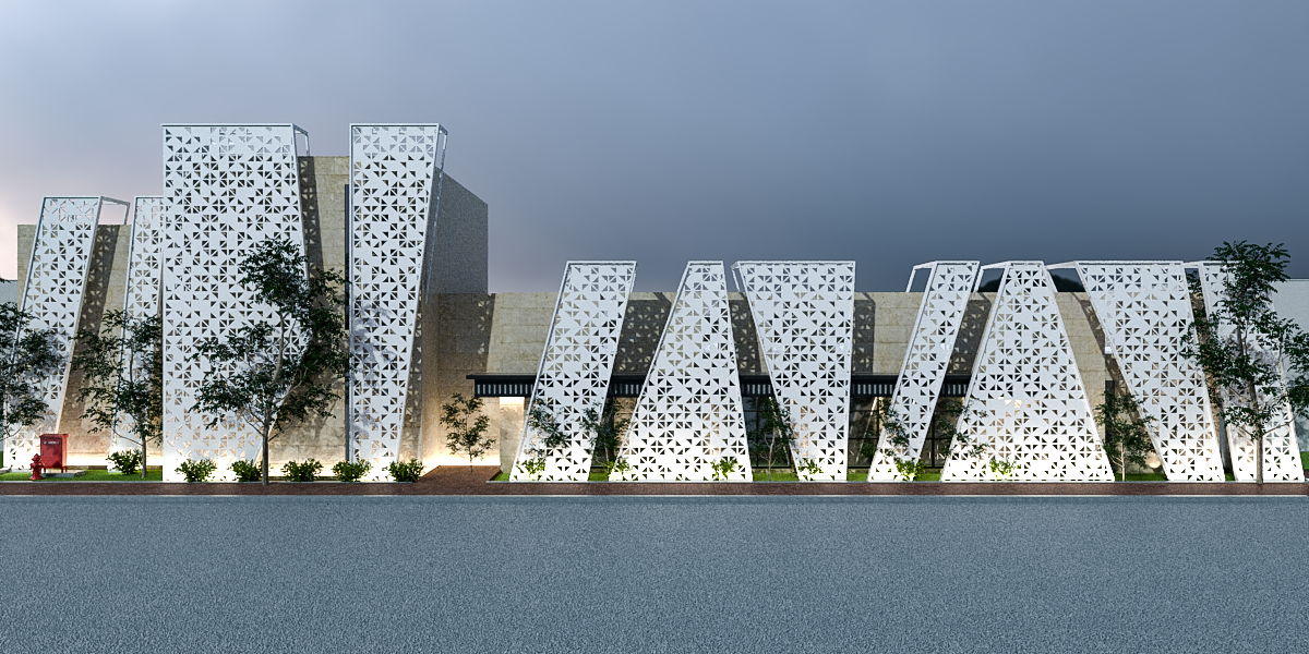 丰田培训中心外观设计-8