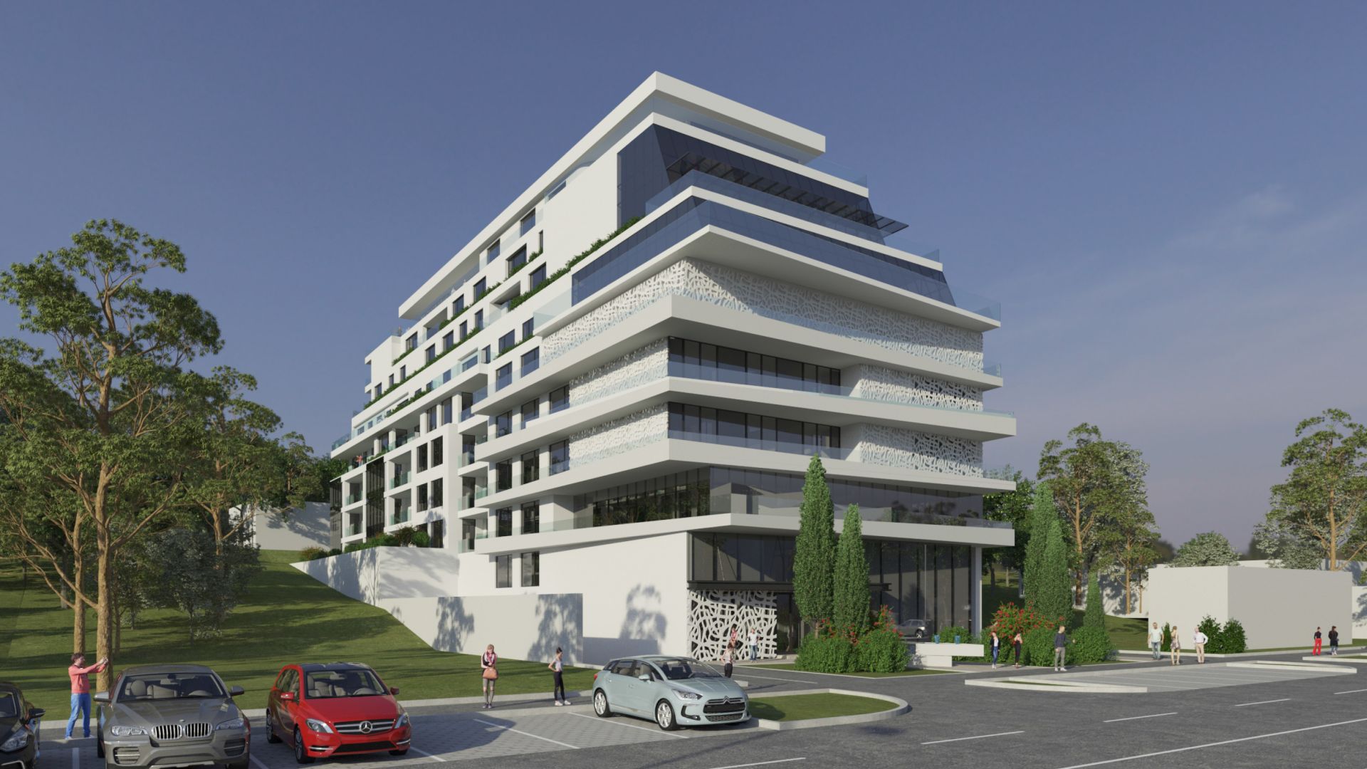 新贝尔格莱德某住宅与酒店综合建筑项目丨“Dalmak” d.o.o.-0