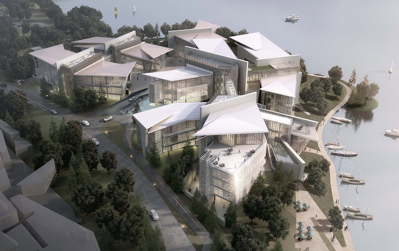 成都麓湖郎酒集团总部 / 上海骏地建筑设计事务所股份有限公司-43