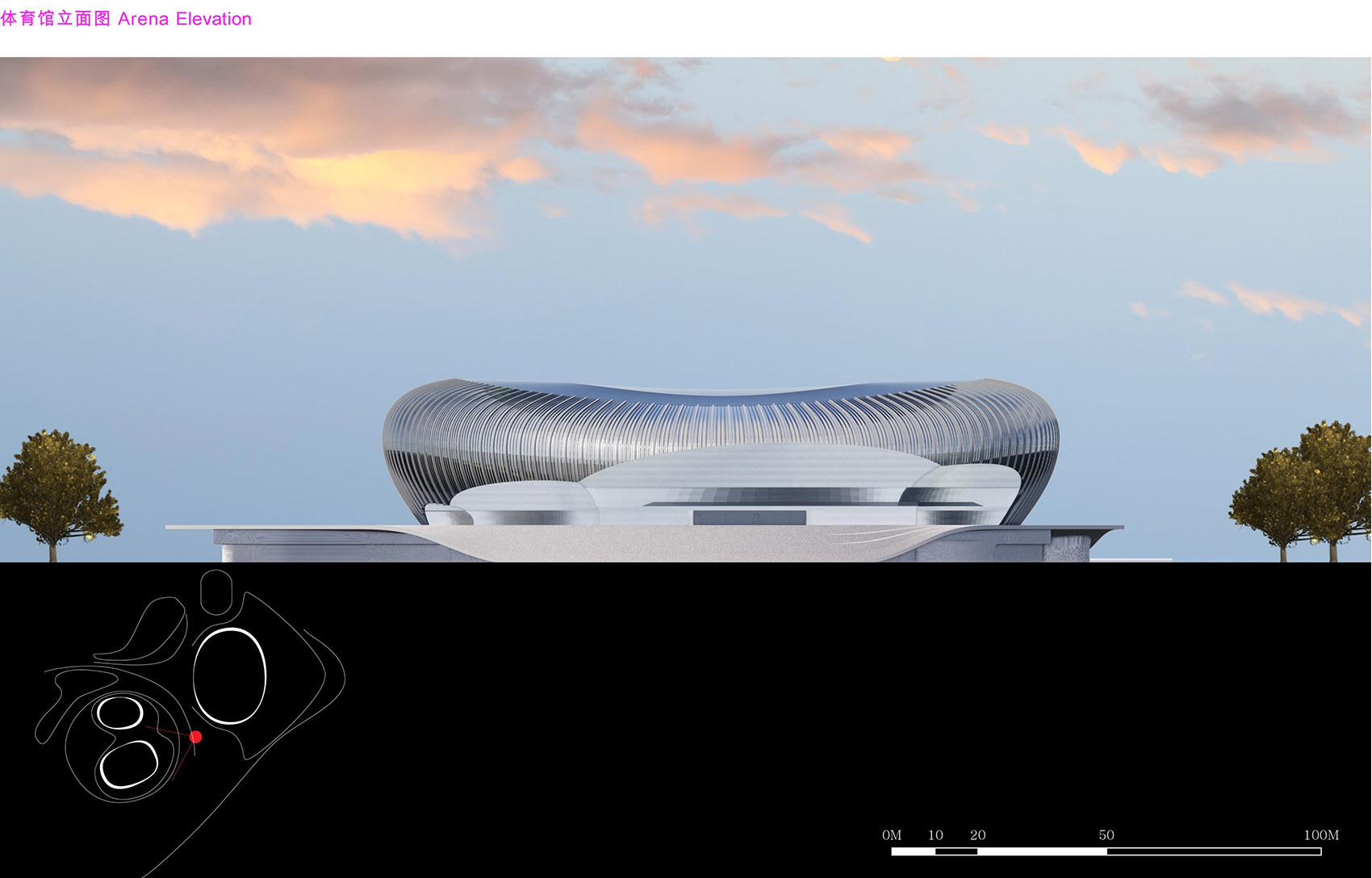 大湾区体育中心丨中国广州丨扎哈·哈迪德建筑事务所,广东省建筑设计研究院-55