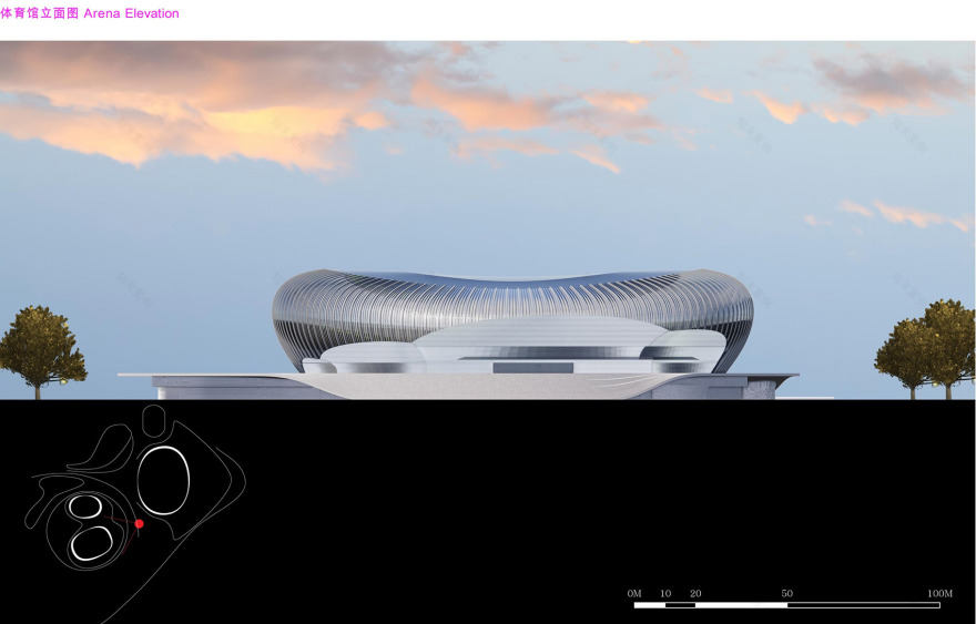 大湾区体育中心丨中国广州丨扎哈·哈迪德建筑事务所,广东省建筑设计研究院-55