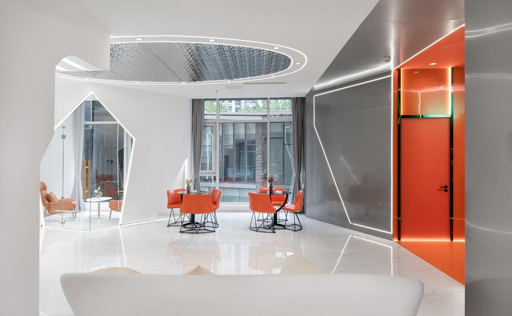 未来科技感高端美容院设计丨研筑国际设计-28