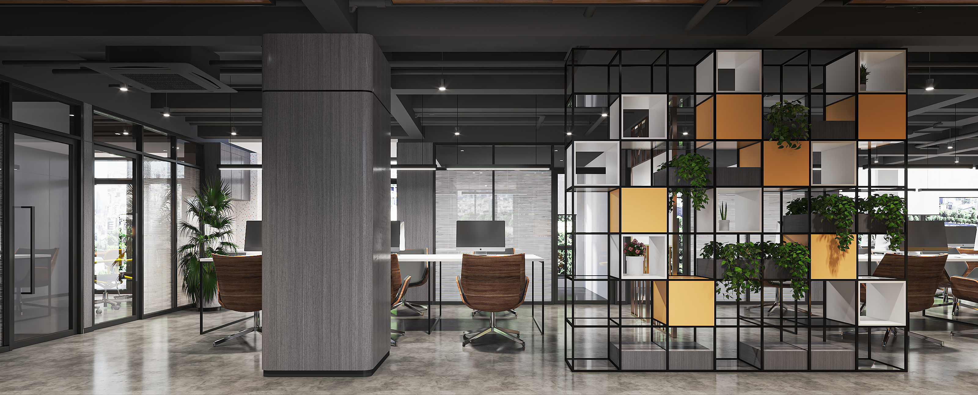 回归本质的专属轻工业空间办公设计-10