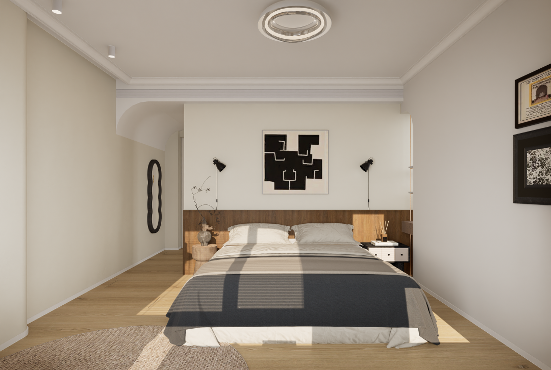 东莞万科城市高尔夫花园轻法 · 中古风设计丨中国东莞丨DP 设计-49