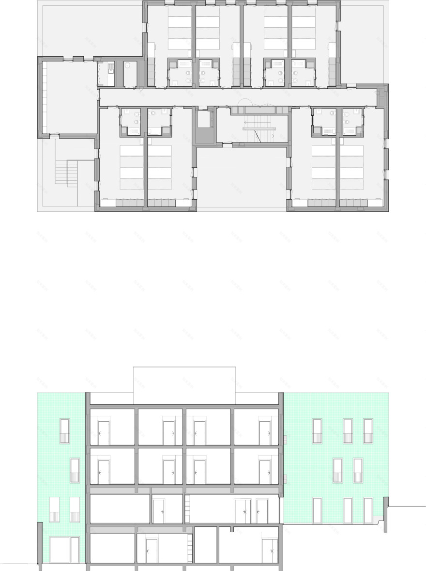 葡萄牙波尔图“Casa Acreditar do Porto”儿童癌症患者家庭住房设计-51