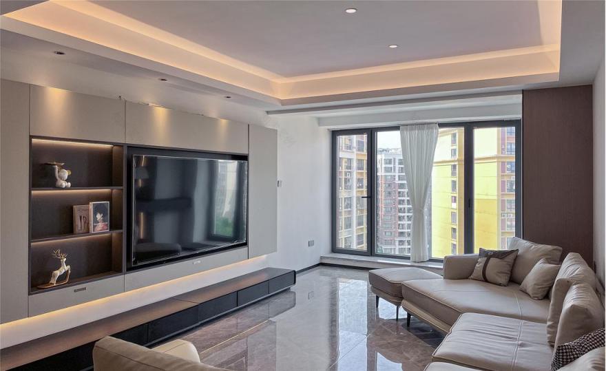 98 平现代风二居室设计-3