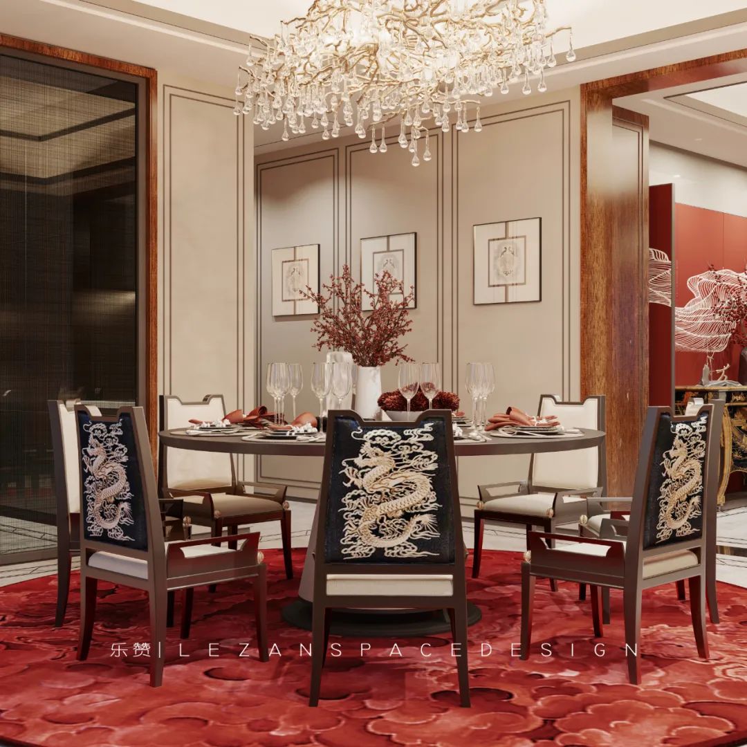 邂逅东方气韵之美学丨宁波市乐赞室内装饰设计有限公司-12