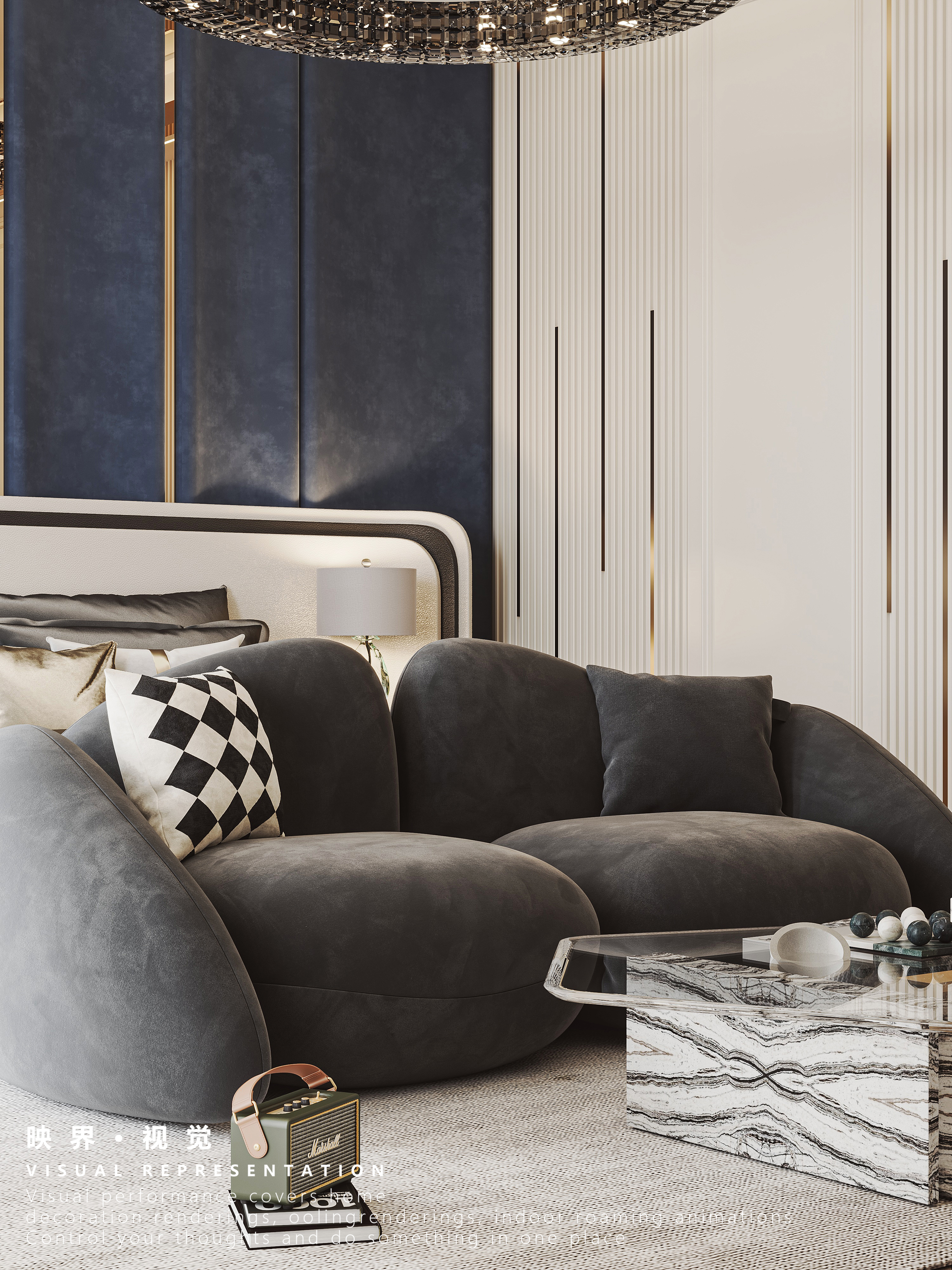 法式轻奢丨中国大连丨云集（大连）空间设计·Desiger J-50