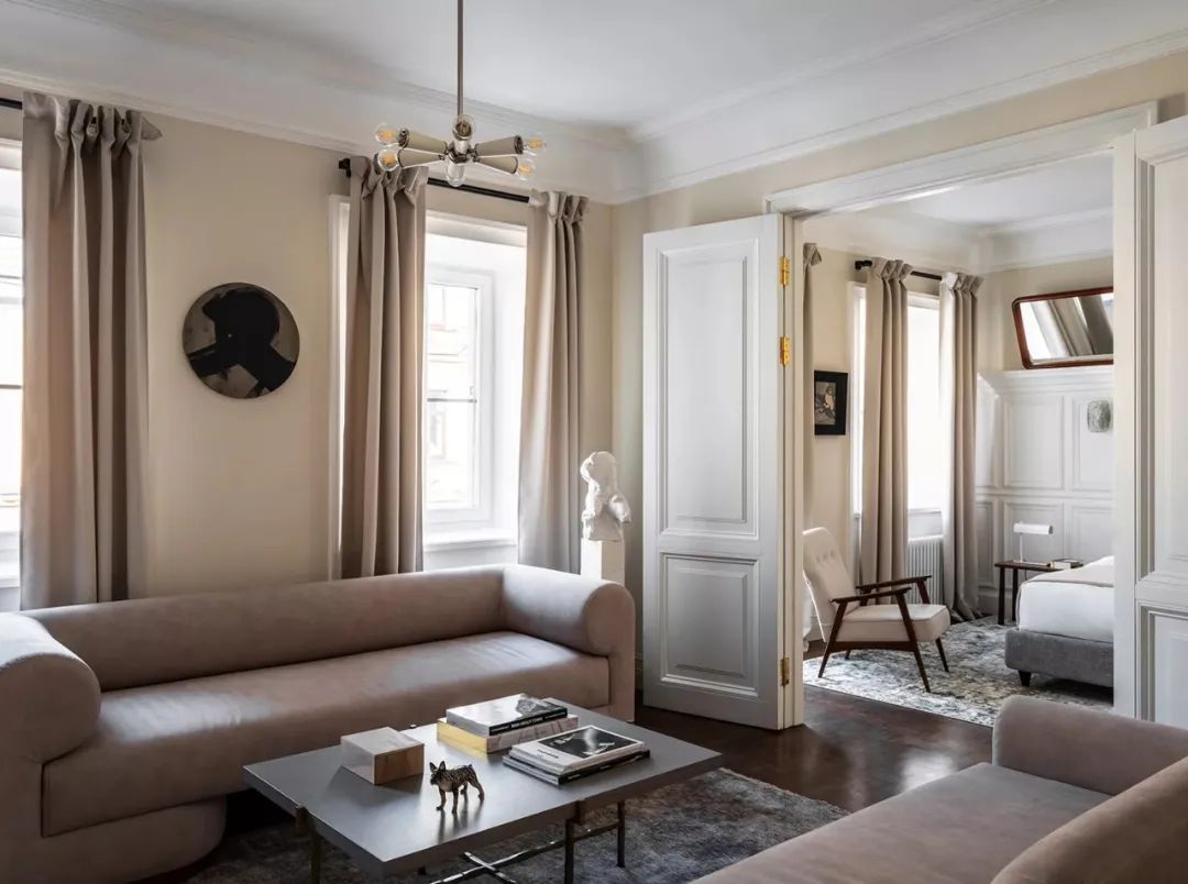 巴黎风 60㎡小宅丨法国巴黎丨Evgenia Evinzon-0