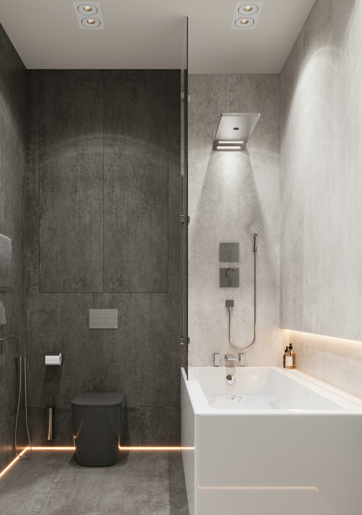 简约时尚单身公寓设计-39