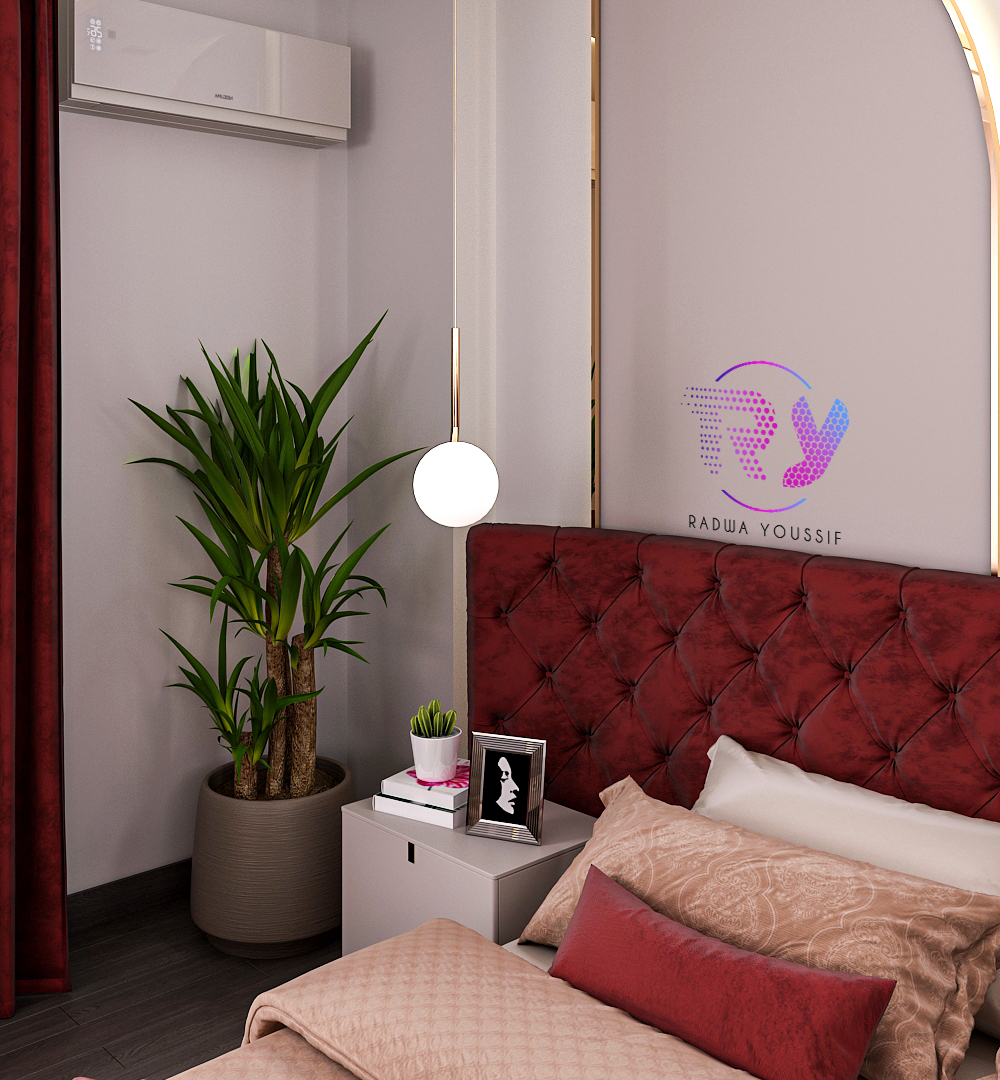 Maroon Bedroom-10