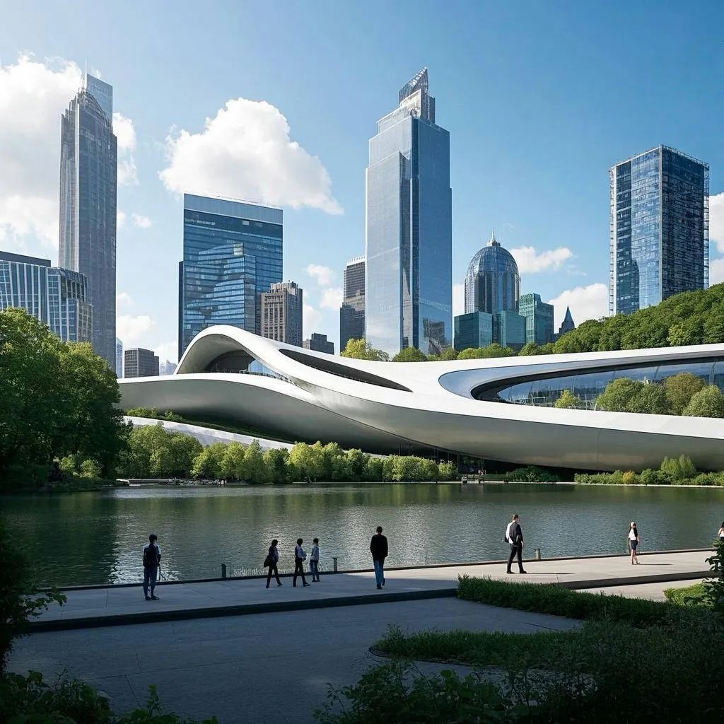 AI 建筑概念设计丨中国丨扎哈事务所-23