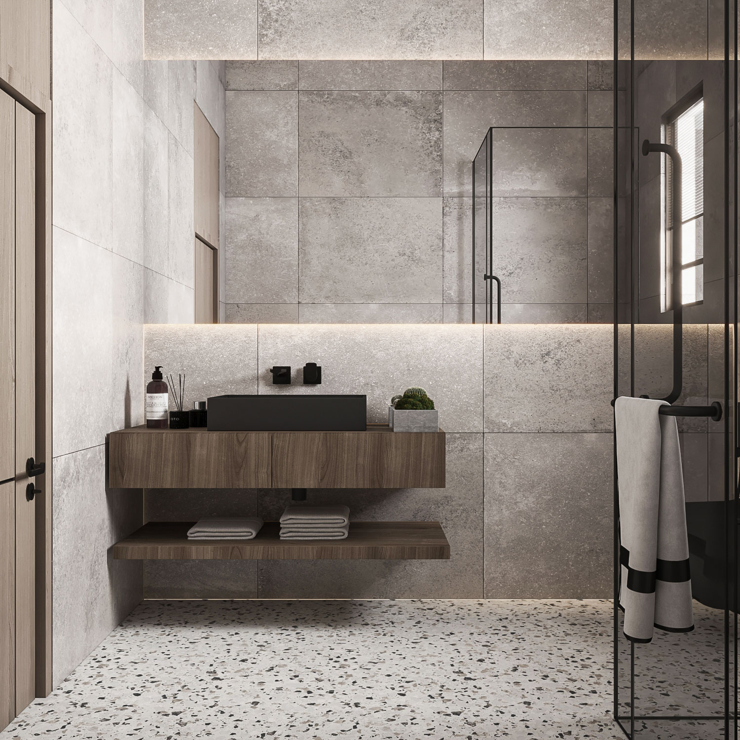 Roof with gym area-7