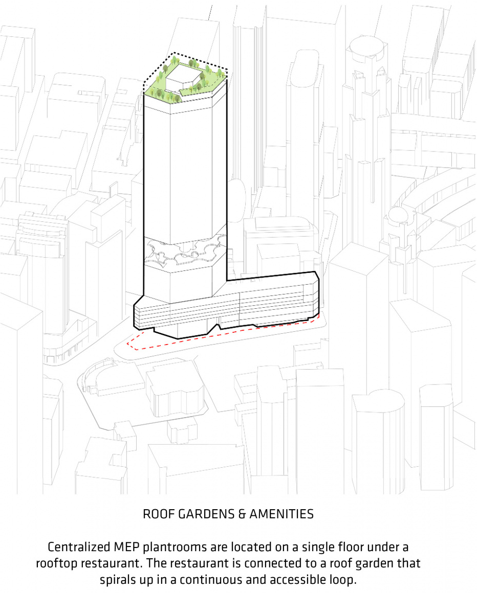 新加坡 CapitaSpring 大楼 | 垂直绿洲，花园城市的典范-66