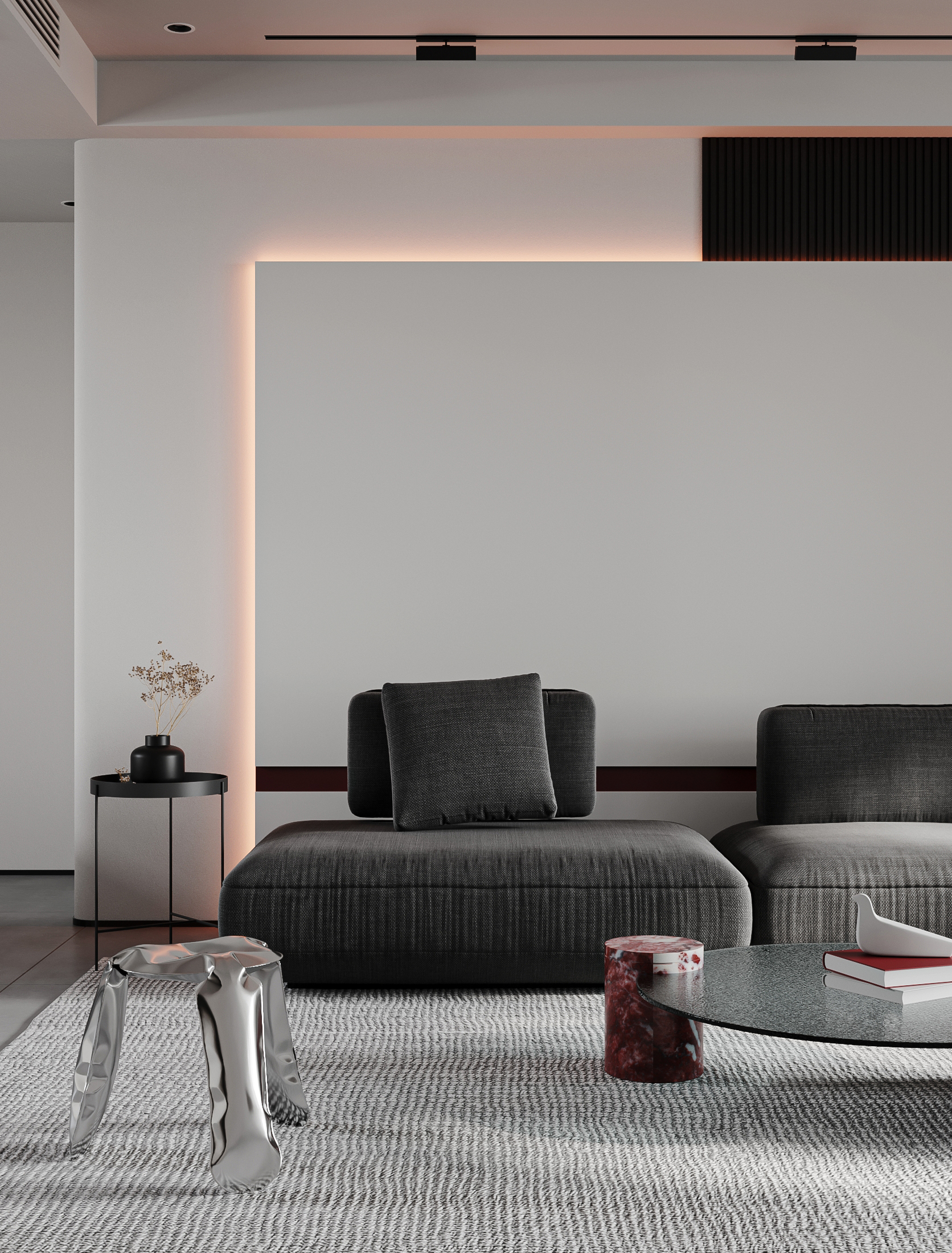 黑色与红色撞色-7