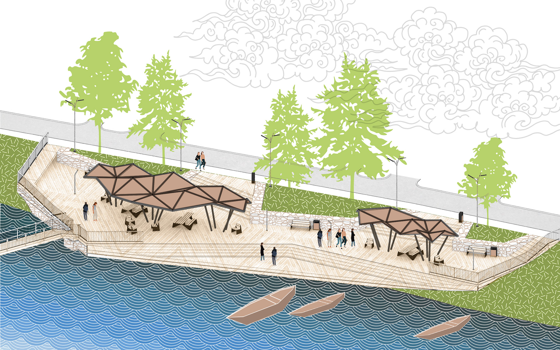 700 周年滨河路美化概念设计丨俄罗斯-8