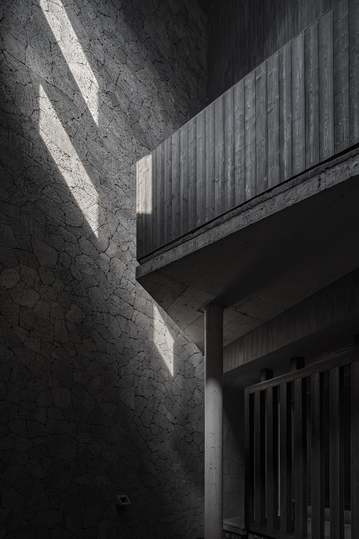 田间之上中国湘菜馆丨中国广州丨黑白木设计-27