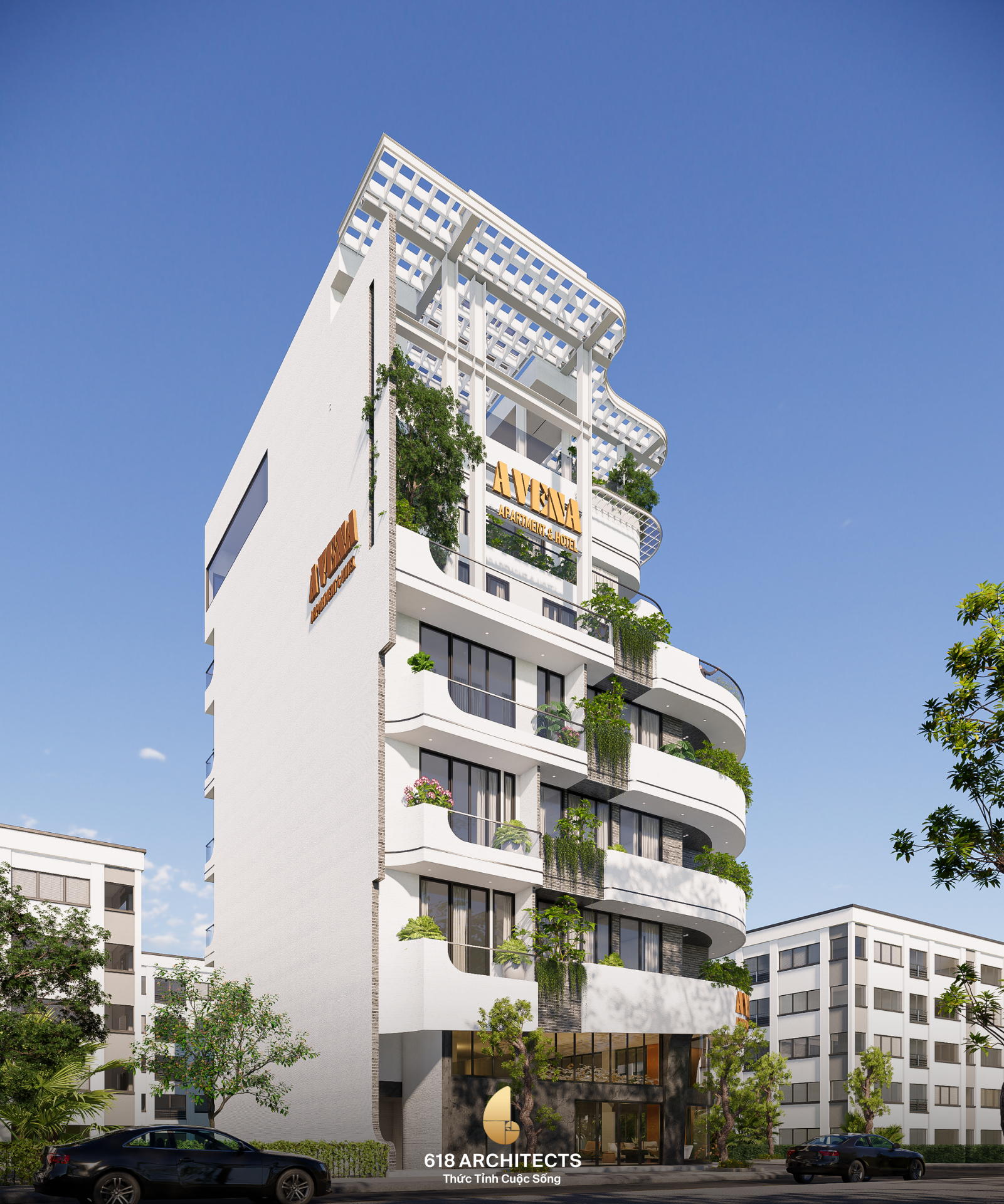 AVENA - Căn hộ cao cấp 6 tầng-5