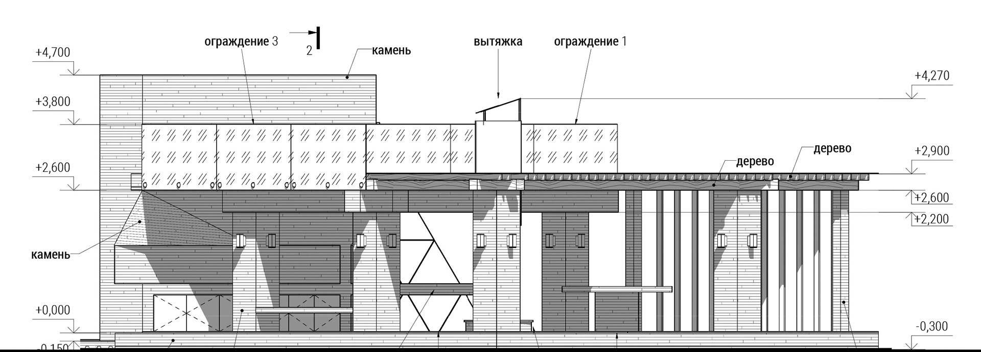 带有烧烤设施的亭子丨俄罗斯丨INSIGHT ADB-11