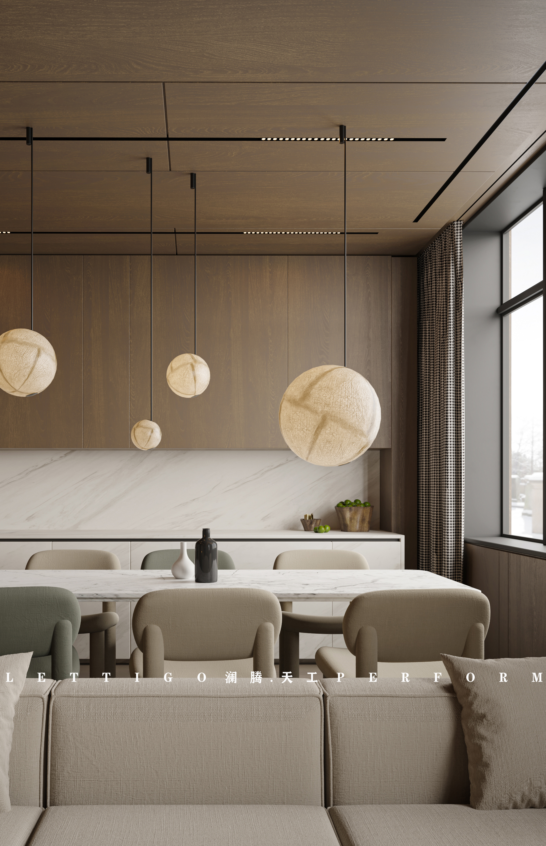 木色家装客餐厅-5