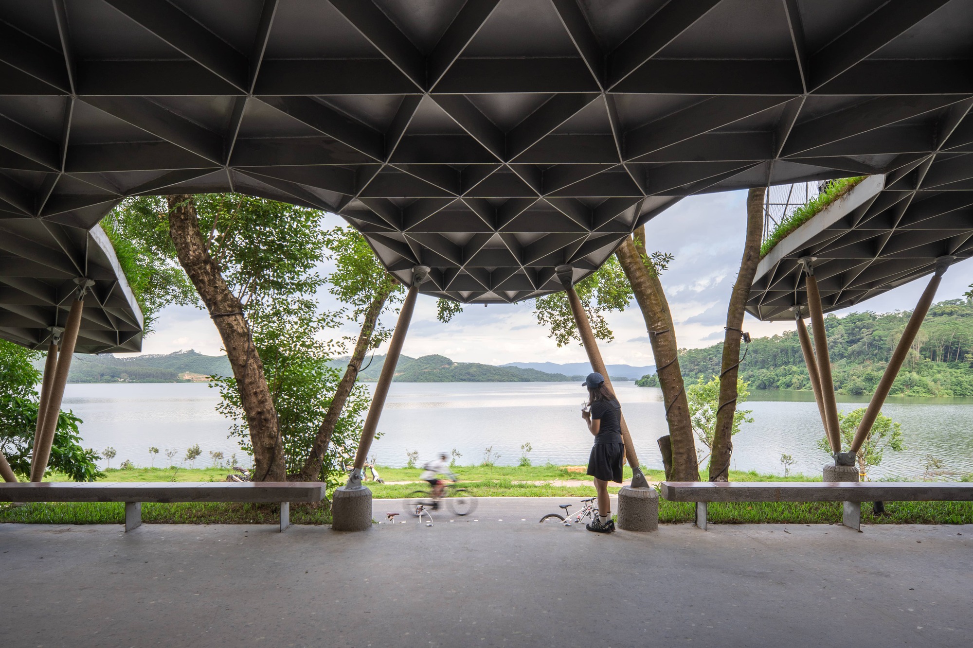 Five Finger Pavilion(凤凰谷亭)丨中国惠州丨YXDesigners-33