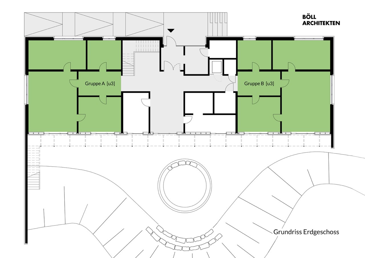 德国 Kleine Quelle 日托中心丨Böll Architekten-29