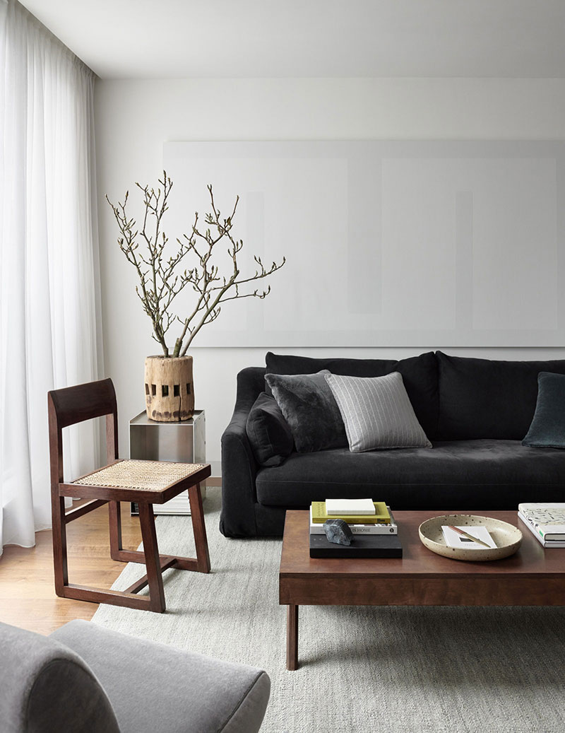 伦敦现代单身公寓的简约奢华-4