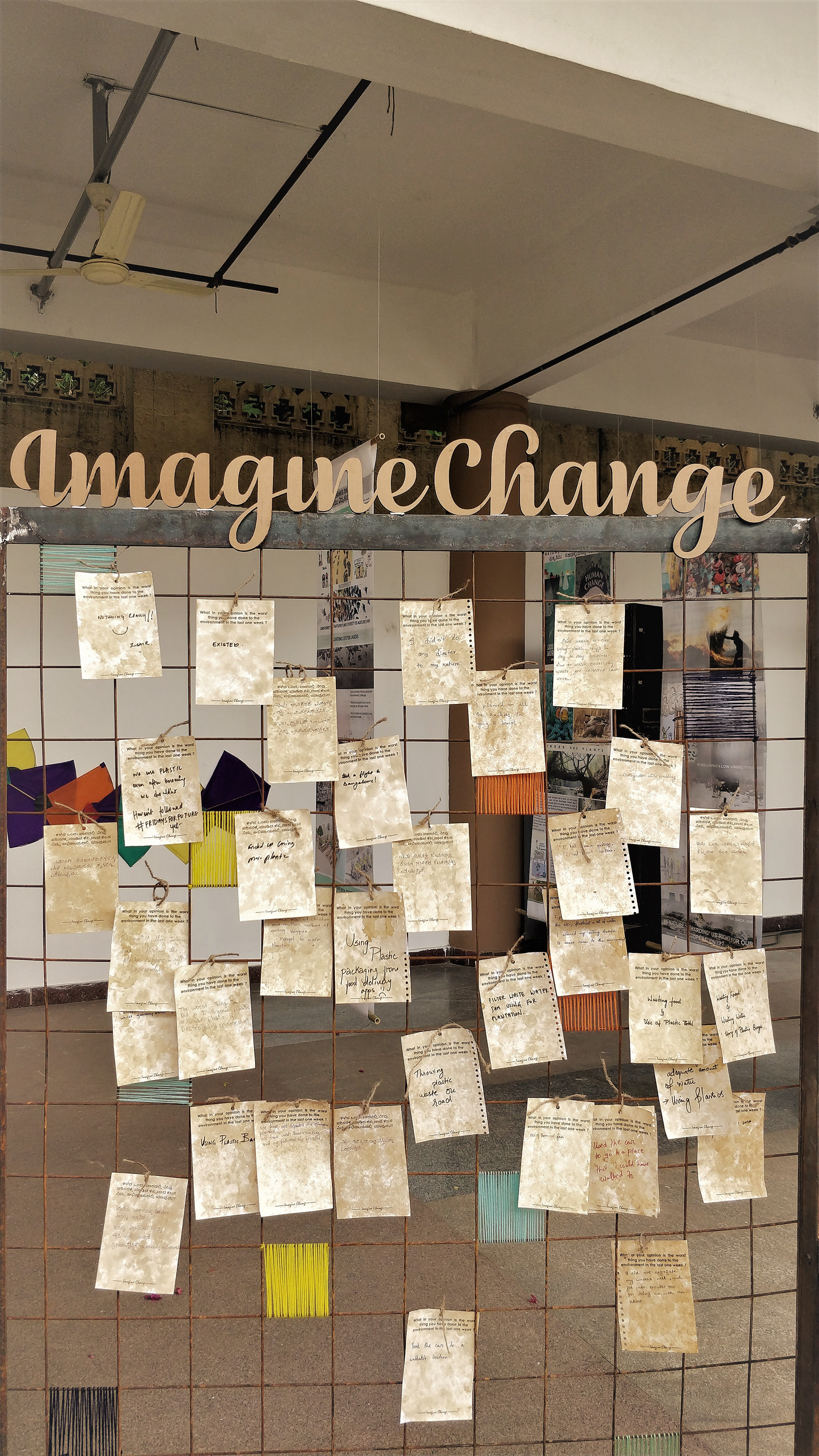 Interactive Installation//Imagine Change//Designuru'19-9