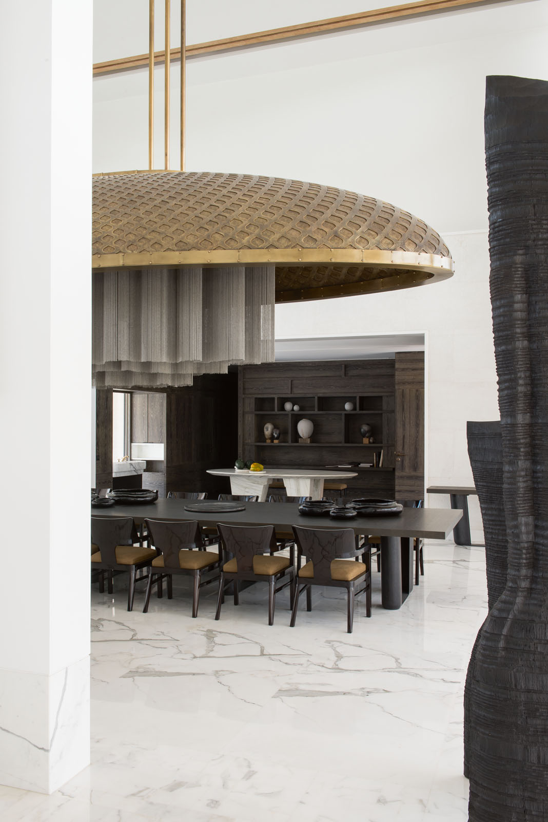 新德里结合现代艺术和法式风情的简约住宅 （Liaigre）Frauke Meyer 设计-6