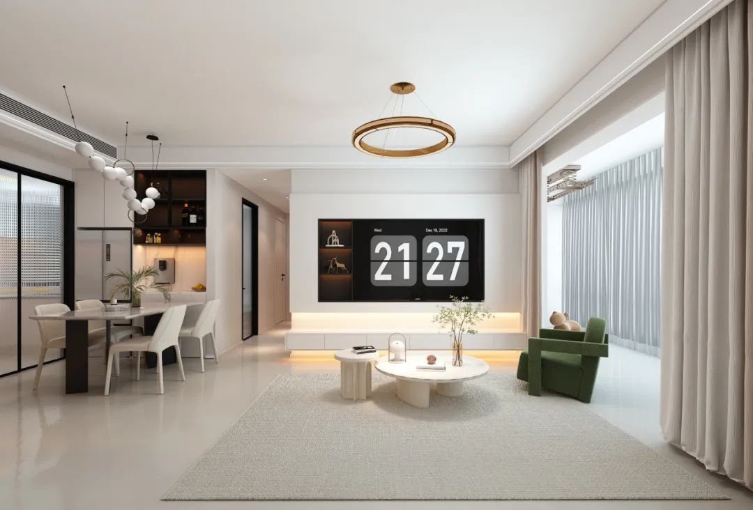 96㎡现代简约风 · 普通人的温馨小家丨中国洛阳丨金螳螂家洛阳店-16