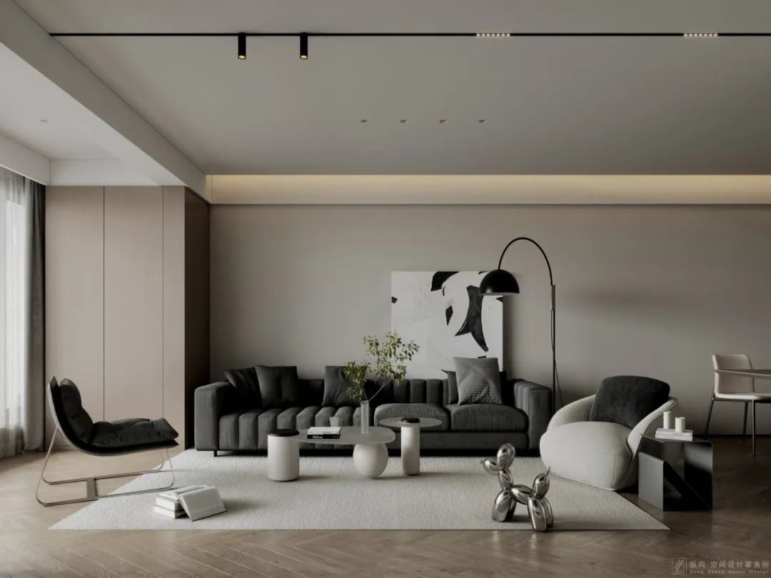 浏阳高力·万汇城 120㎡住宅设计丨中国湖南丨纵向·空间设计-12