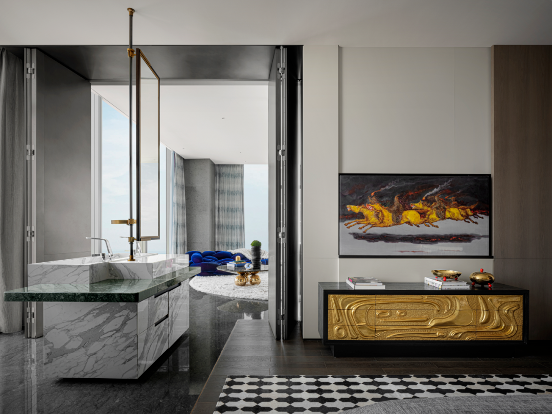 现代 317㎡顶层复古豪宅丨中国-21